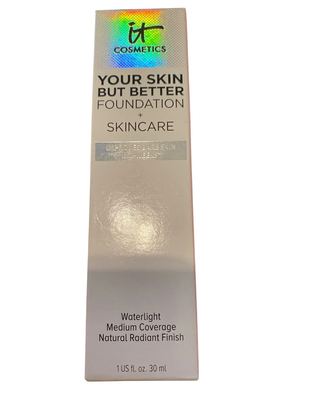 it cosmetics Rich Neutral 53 Foundation Compact - Cream White Packaging